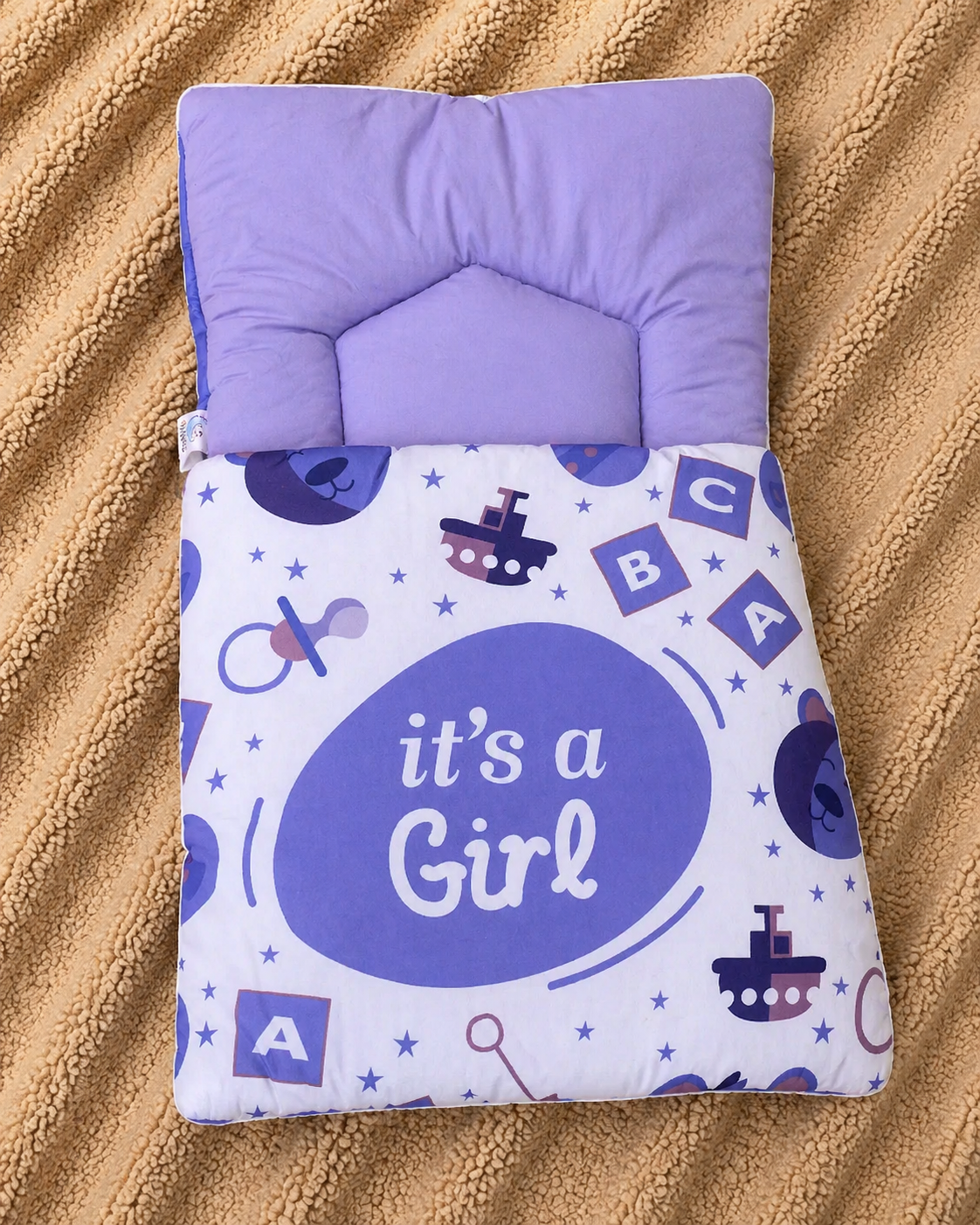 Little Princess Sleeping Bag – Lavender & Lilac