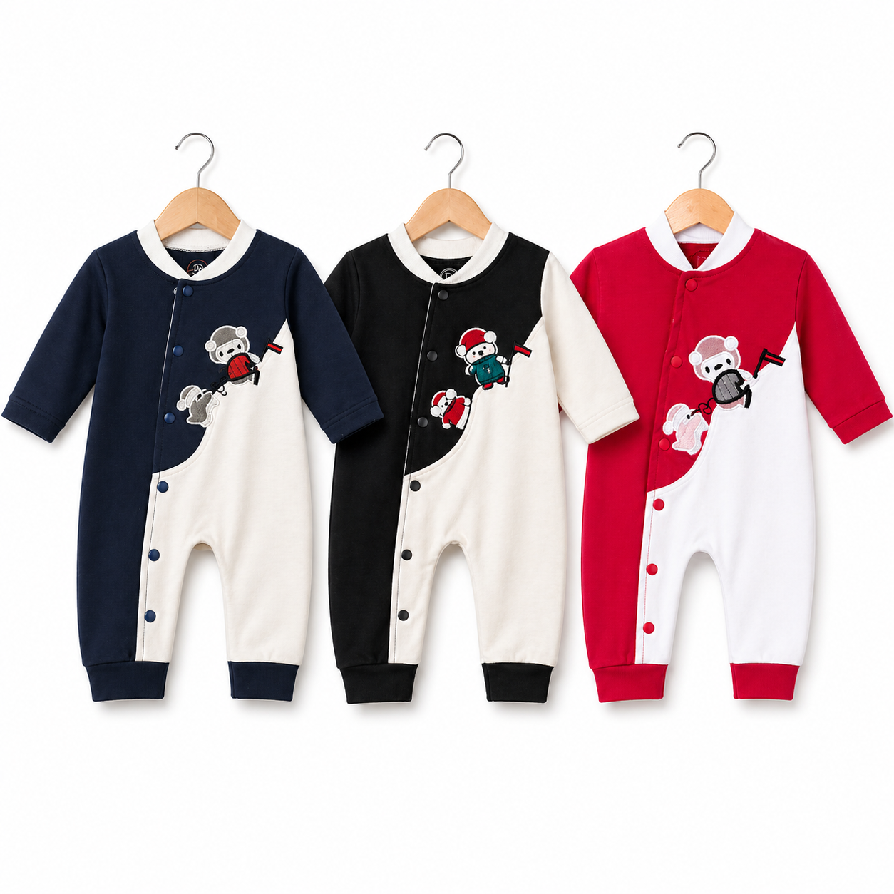 UrbanPlay Trio – Navy, Black & Red (3 Pack)