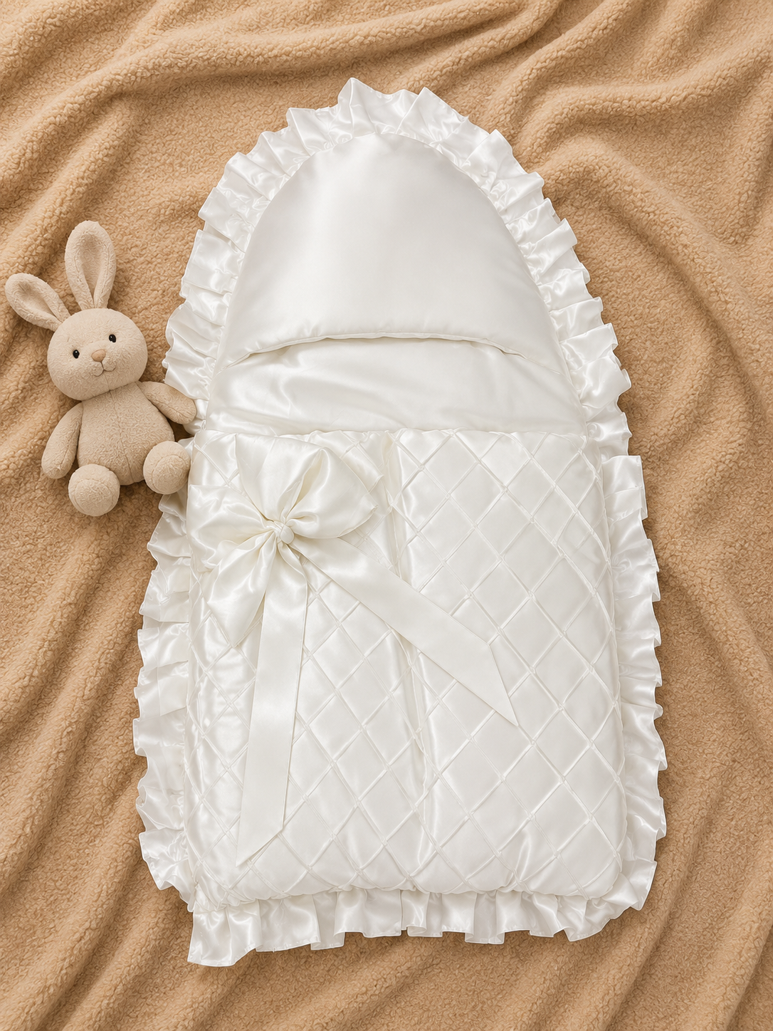 Pearl Luxe Carry Nest – Ivory White
