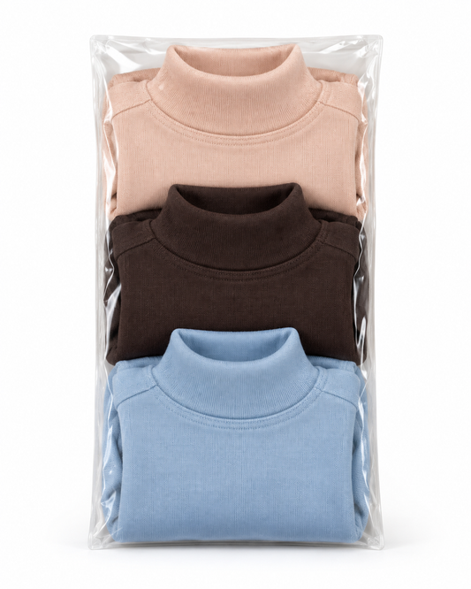 Urban Blush High-Neck Pack of 3