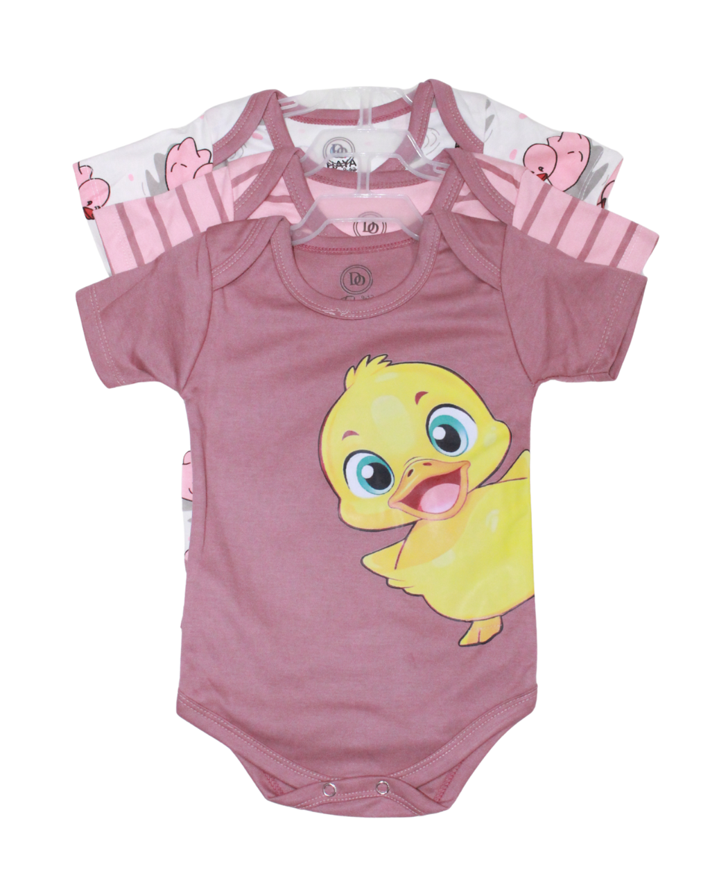 Soft Cotton Romper – One-Piece Suit Pack of 3