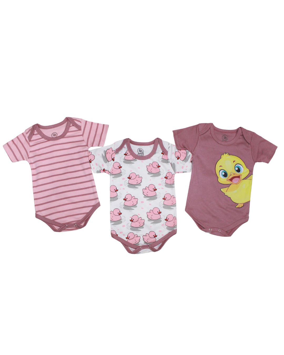 Soft Cotton Romper – One-Piece Suit Pack of 3