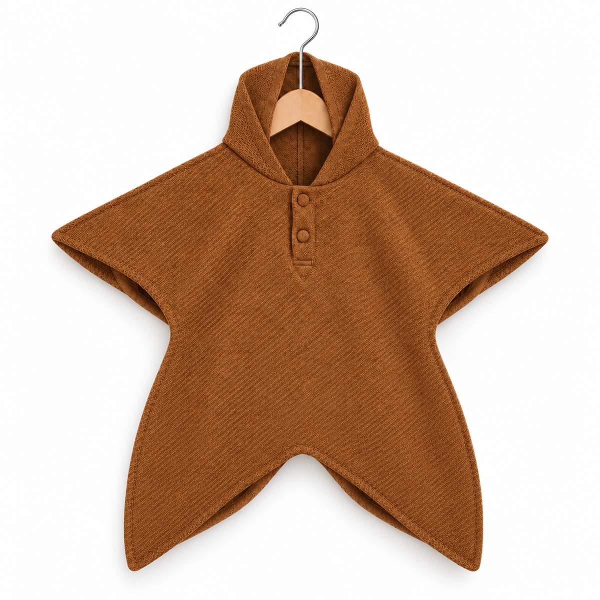 Hooded Star Poncho