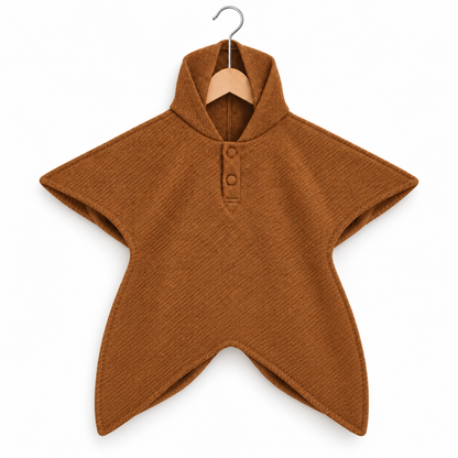 Hooded Star Poncho