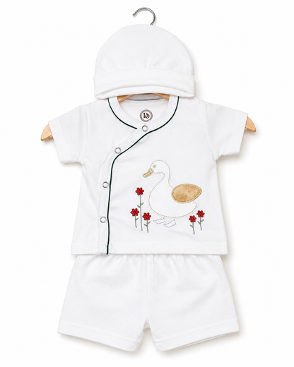 SnowDuck Luxe Baby Set-Green