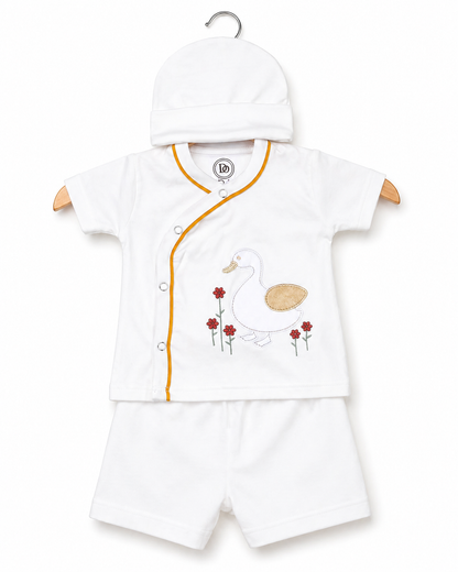 SnowDuck Luxe Baby Set-Orange