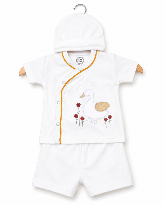 SnowDuck Luxe Baby Set-Orange
