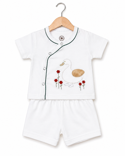 SnowDuck Luxe Baby Set-Green