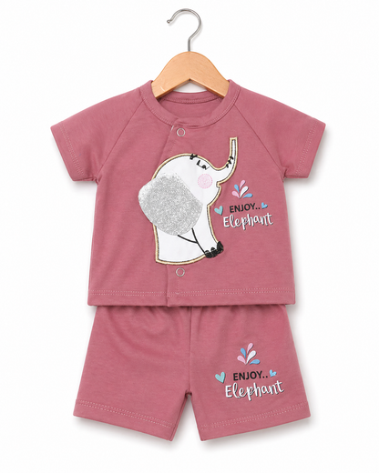 Mini Elephant Luxe Set-Rosewood Pink