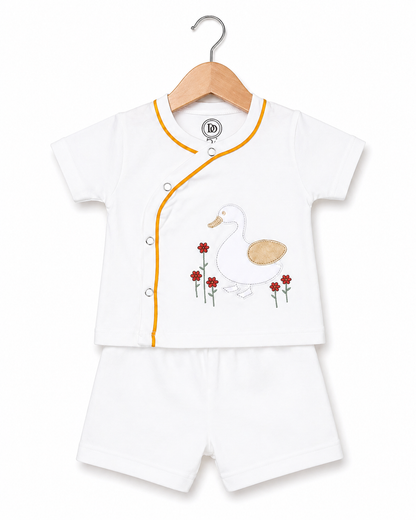 SnowDuck Luxe Baby Set-Orange