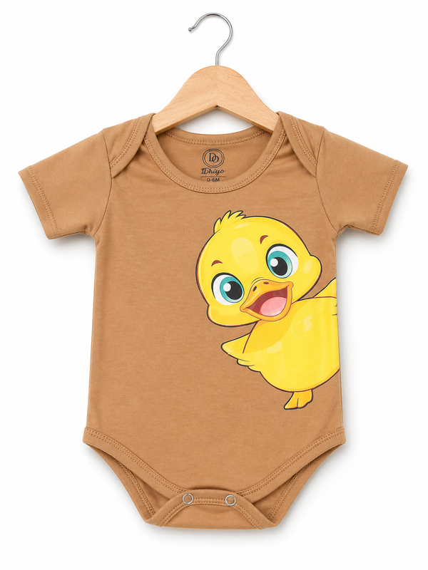 Duck Bliss Bodysuit-Honey Brown
