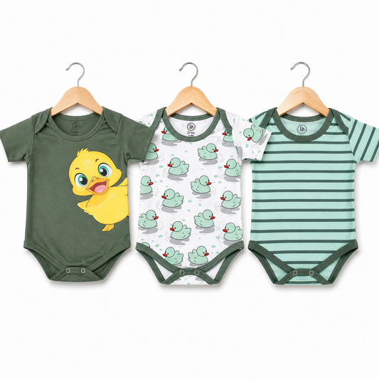 FreshNest Trio – Olive & Mint Green (3 Pack)