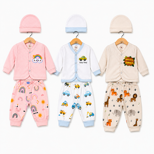 Little Charm Trio – Pastel Mix (Pack of 3)