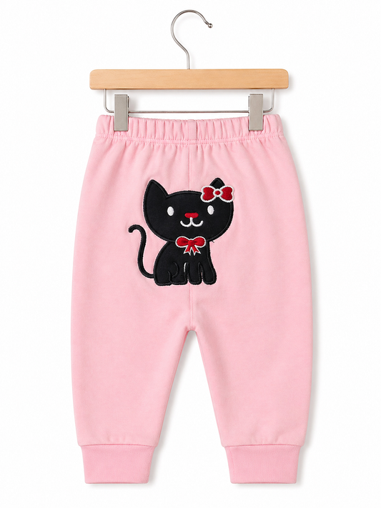 Kitty Charm Pants – Pink