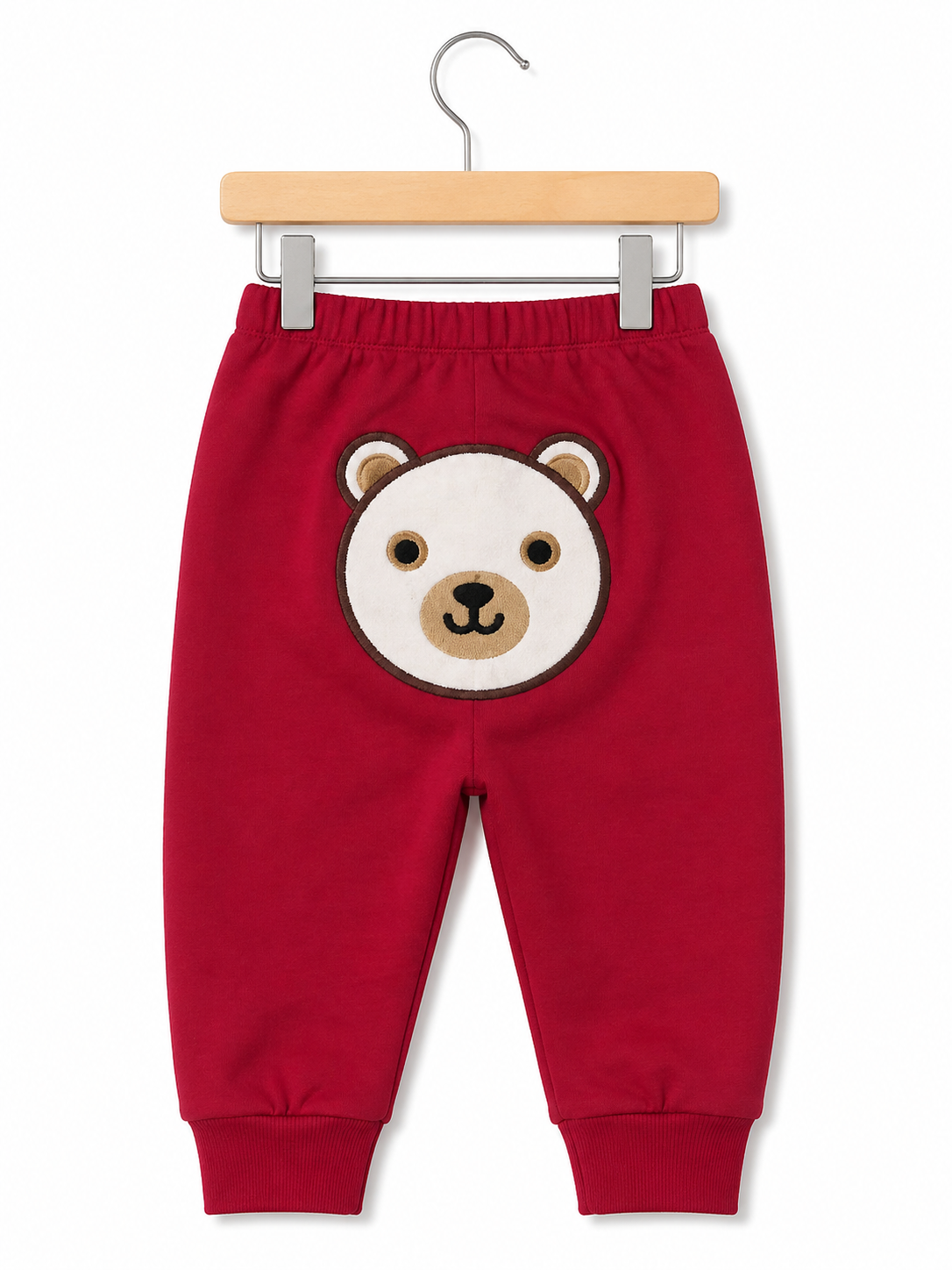 Teddy Charm Pants – Red