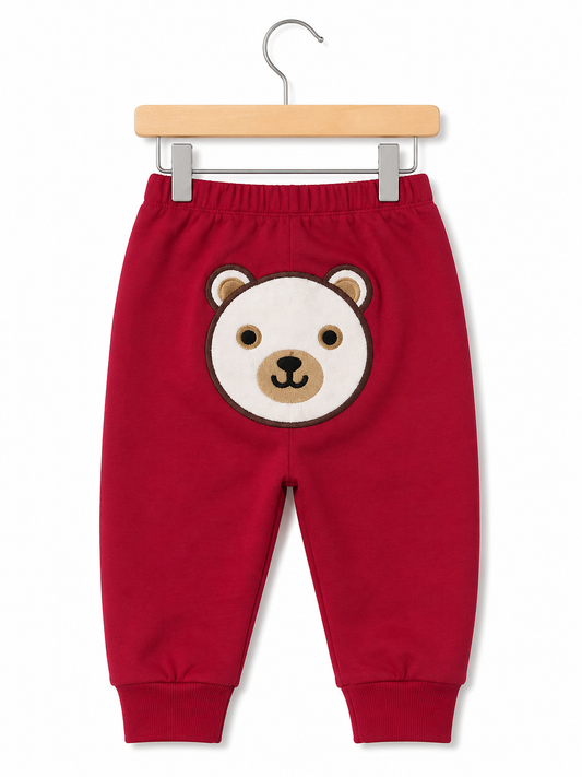 Teddy Charm Pants – Red
