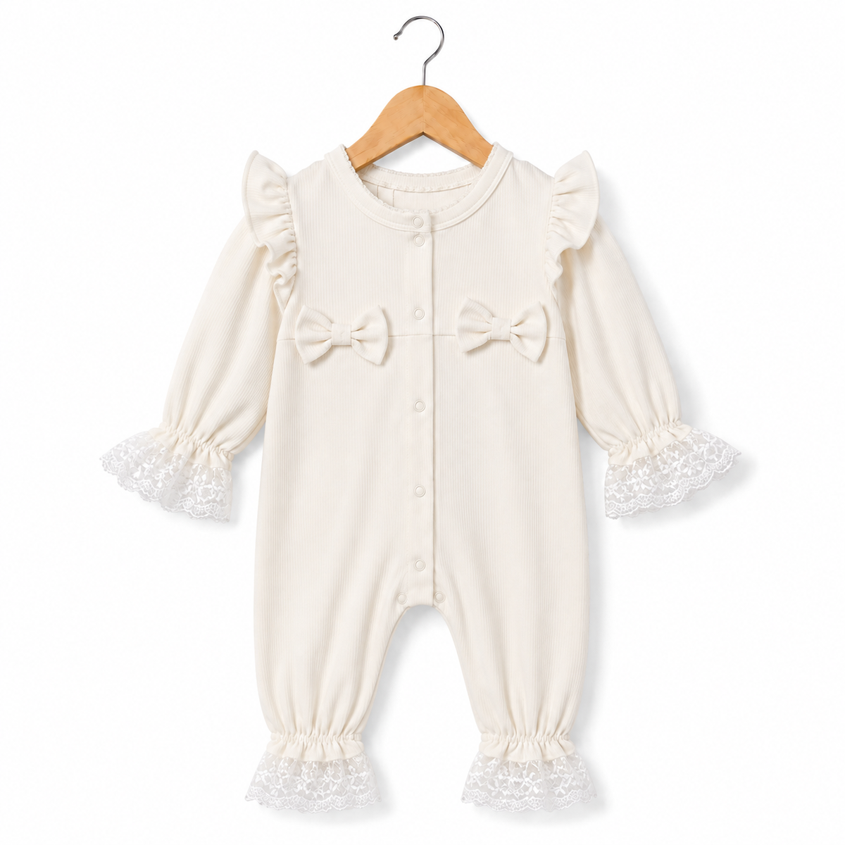 Bow Lace Romper