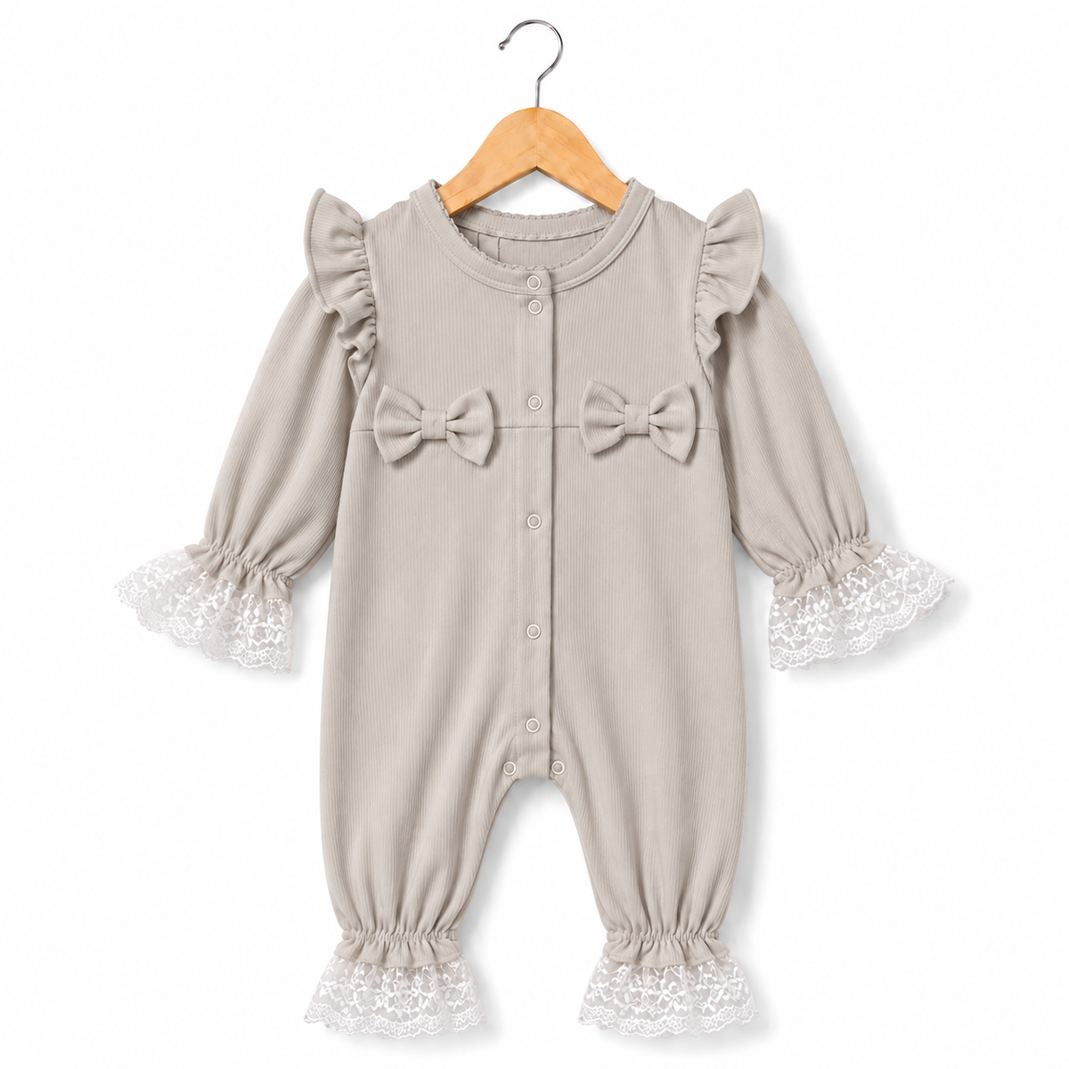 Bow Lace Romper