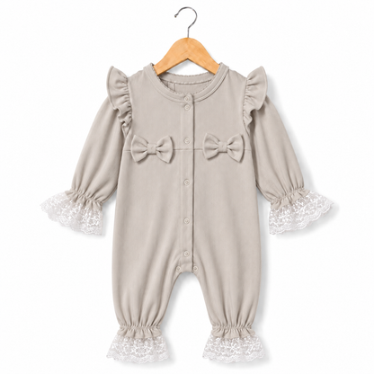 Bow Lace Romper