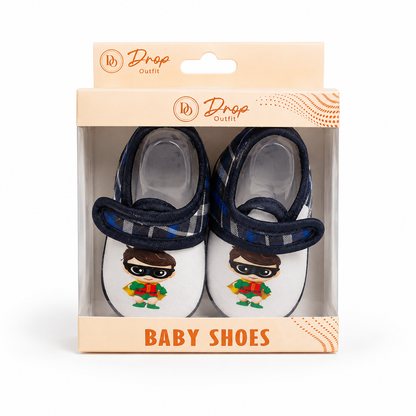 Hero Print Baby Shoes