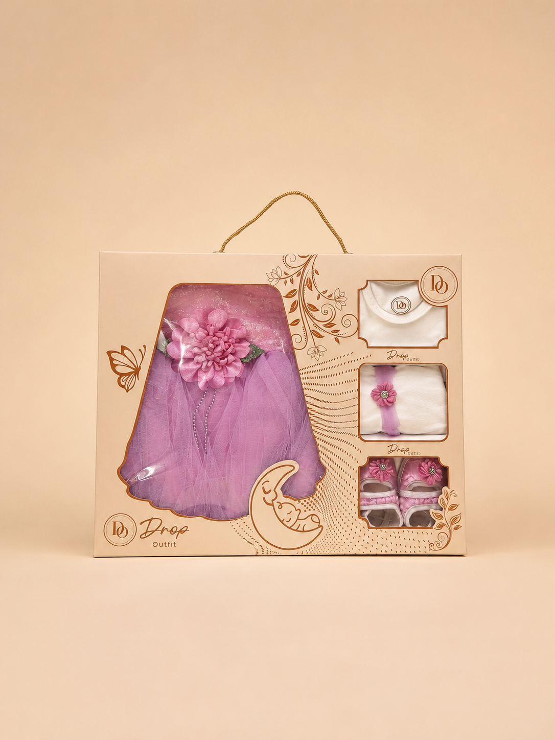 Rosy Bloom Luxe Baby Girl Gift Set