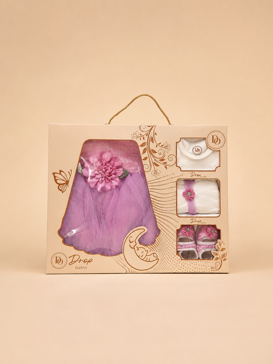 Rosy Bloom Luxe Baby Girl Gift Set