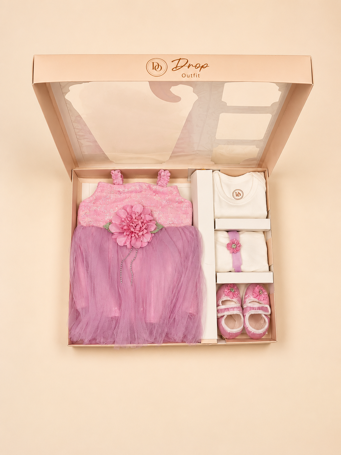 Rosy Bloom Luxe Baby Girl Gift Set