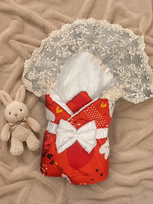 Royal Vintage Carry Nest– orainge and cream