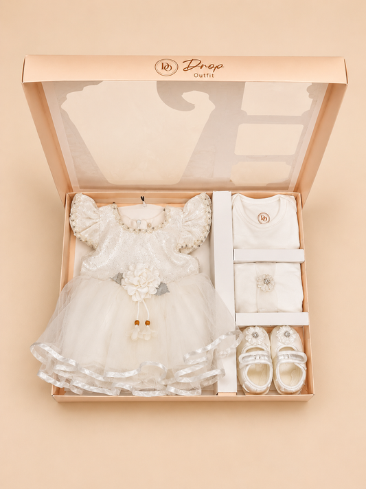Pearl Elegance Luxe Baby Girl Gift Set