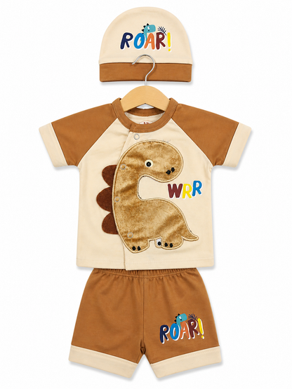 Dino Adventure Set– Caramel Brown