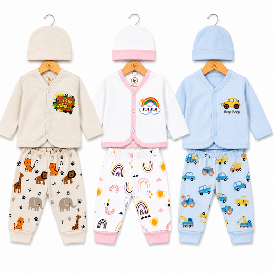 Little Adventure Trio – Pastel Mix (Pack of 3)