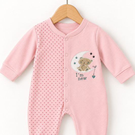 Newborn Teddy Romper