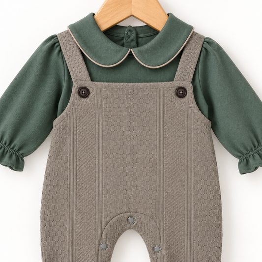 Classic Dungaree Romper