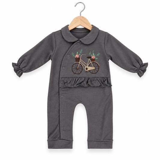 Vintage Bicycle Romper