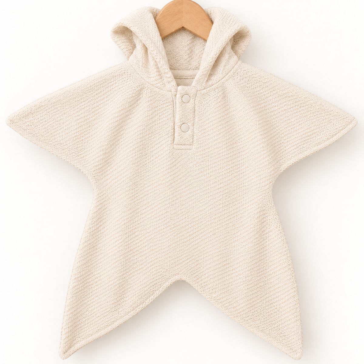 Hooded Star Romper – Ivory Cream