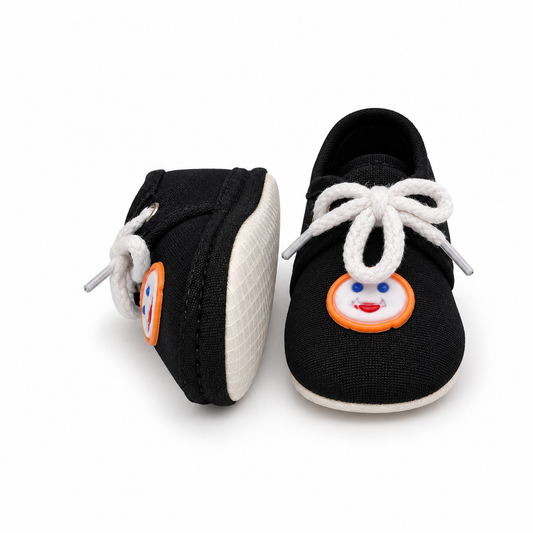 Smiley Lace Baby Shoes