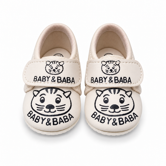 Tiger Print Baby Shoes