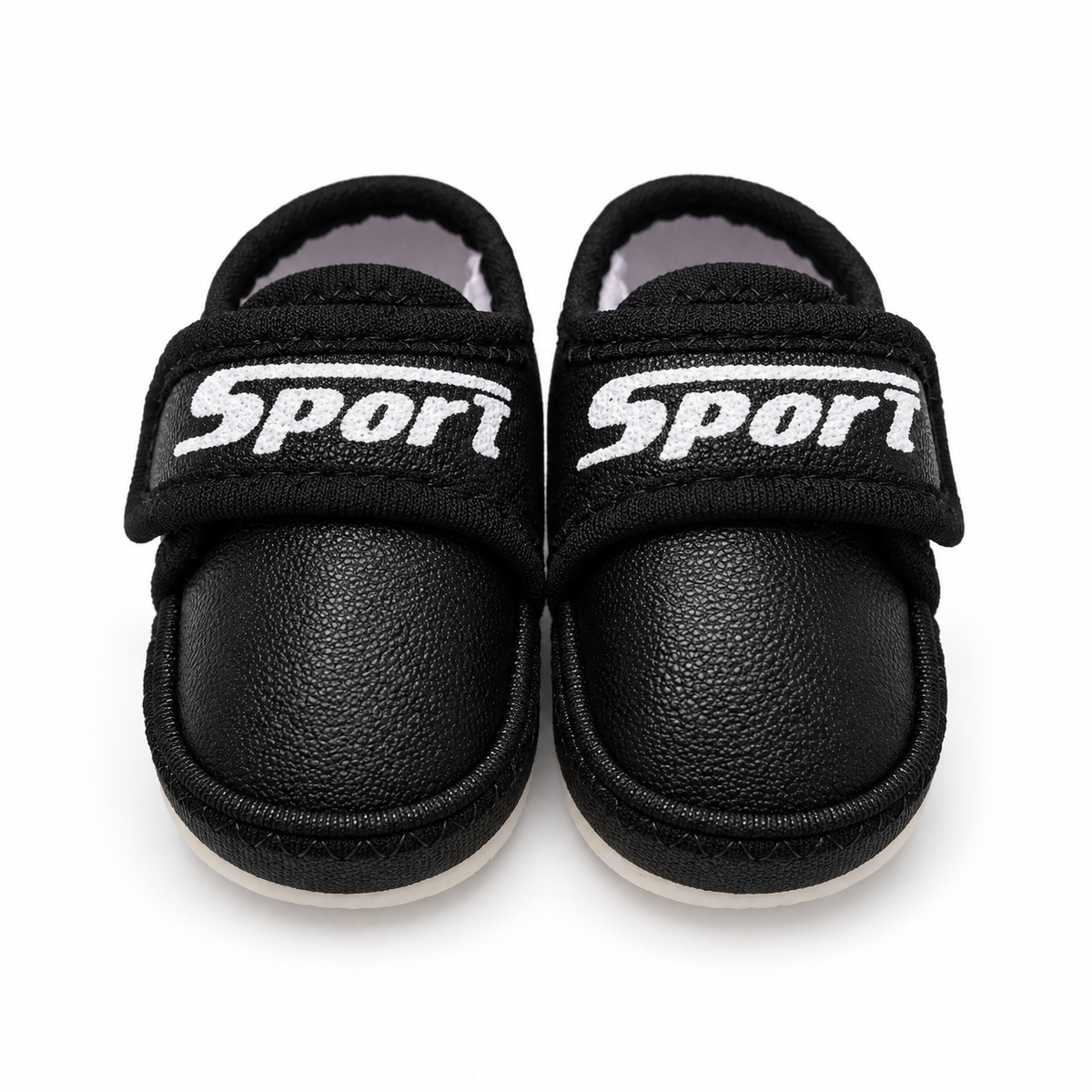 Sport Strap Baby Shoes – Black