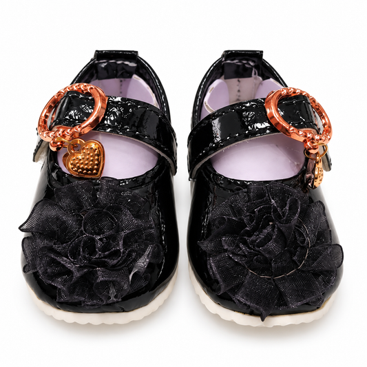 Ruffle Charm Baby Shoes