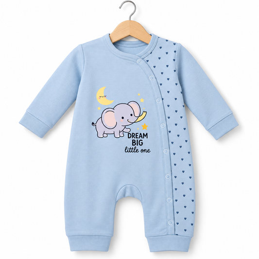 Blue Dream Elephant Romper