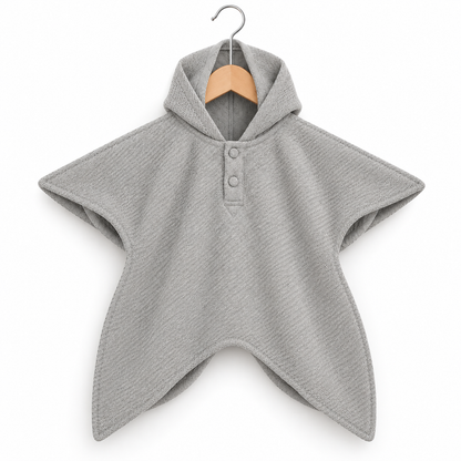 Hooded Star Poncho
