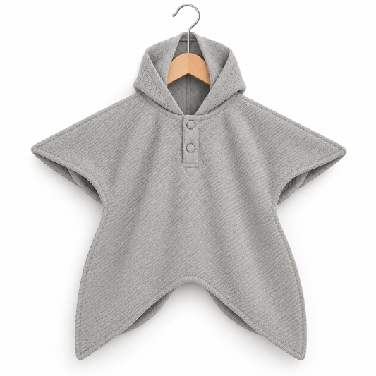 Hooded Star Poncho