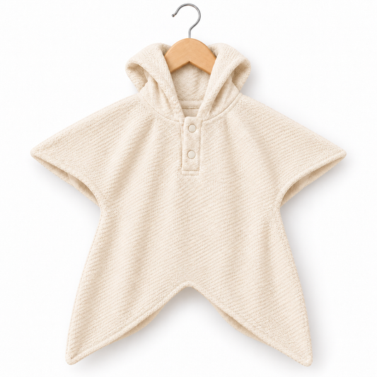 Ivory Hooded Star Romper