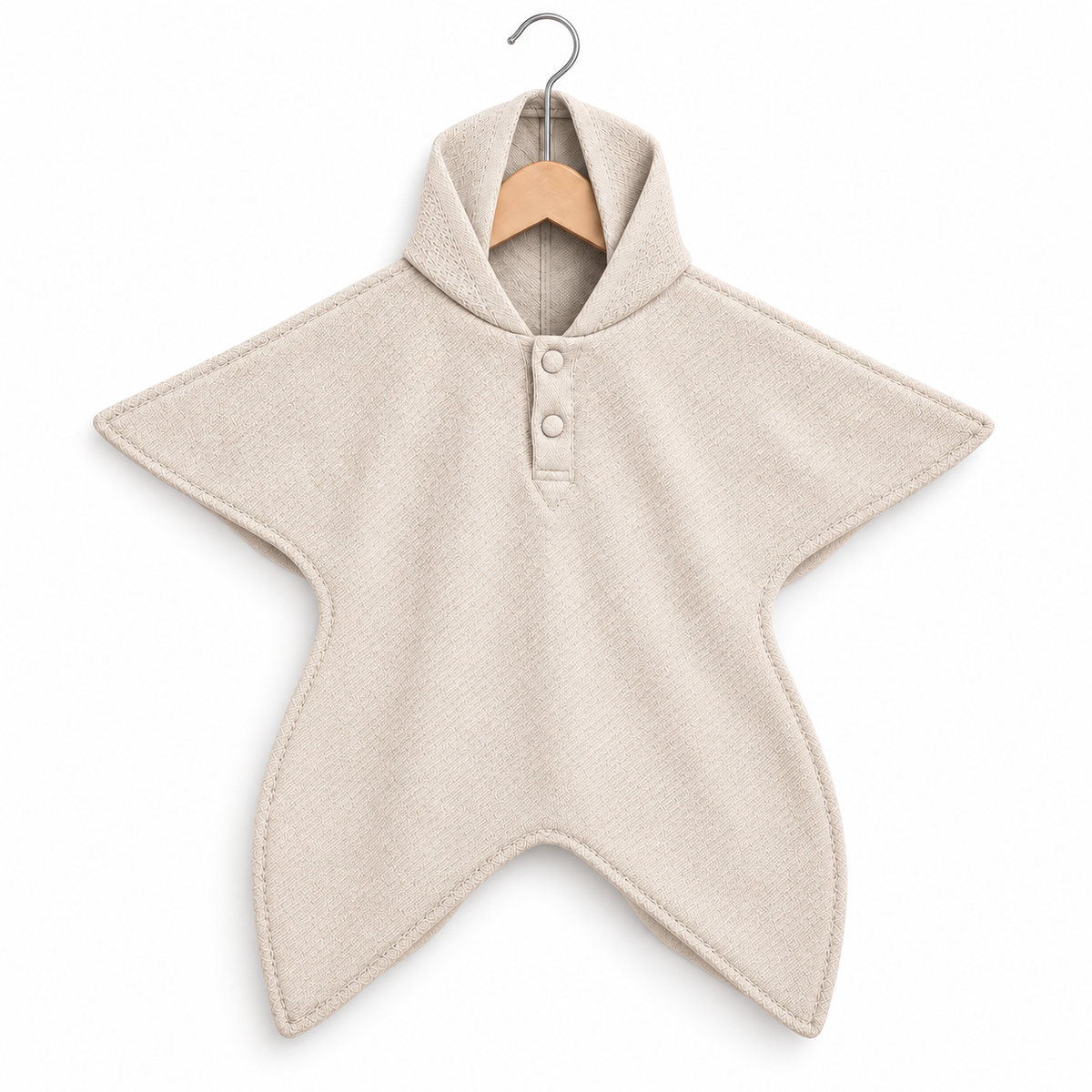 Hooded Star Poncho