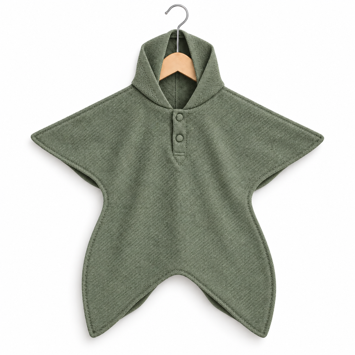Hooded Star Poncho