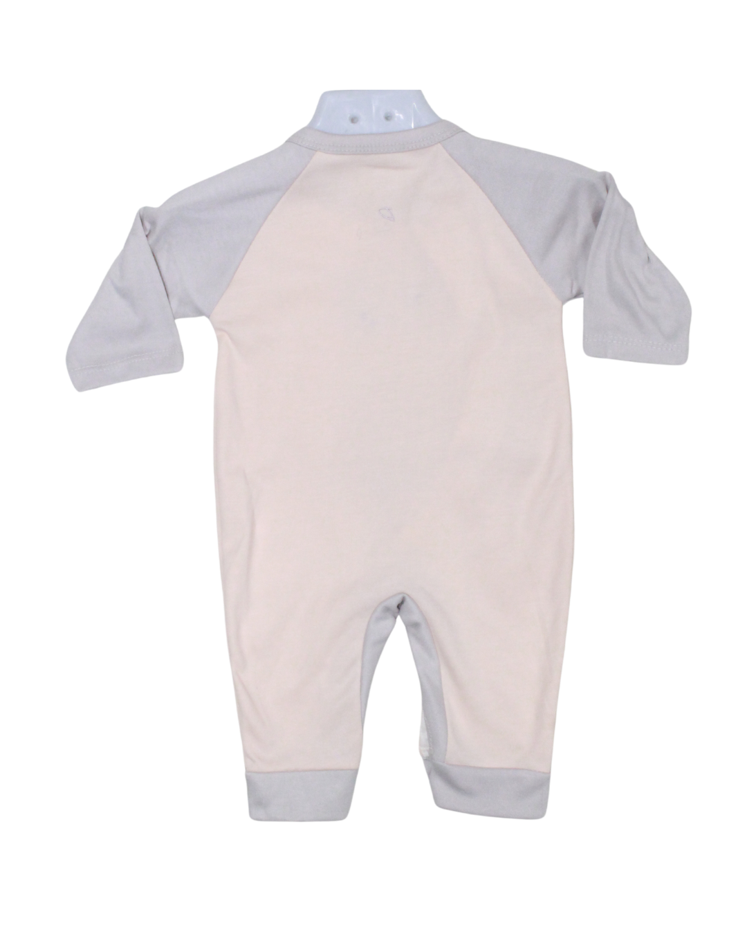 Soft Cotton Pink Duck RomperPink & Grey – Cute & Comfy One-Piece Suit
