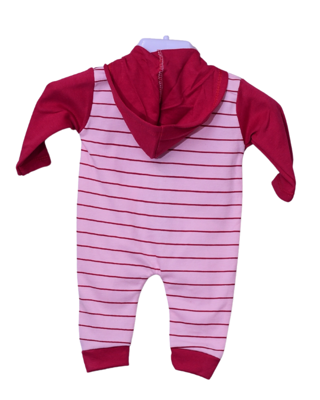 Newborn Baby Boys Red Romper Knitted Long Sleeve