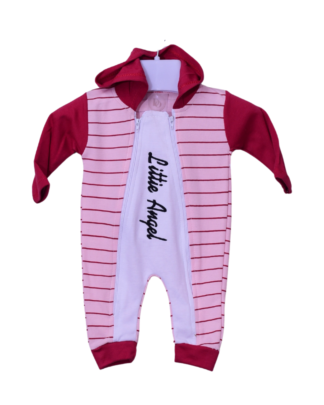 Newborn Baby Boys Red Romper Knitted Long Sleeve