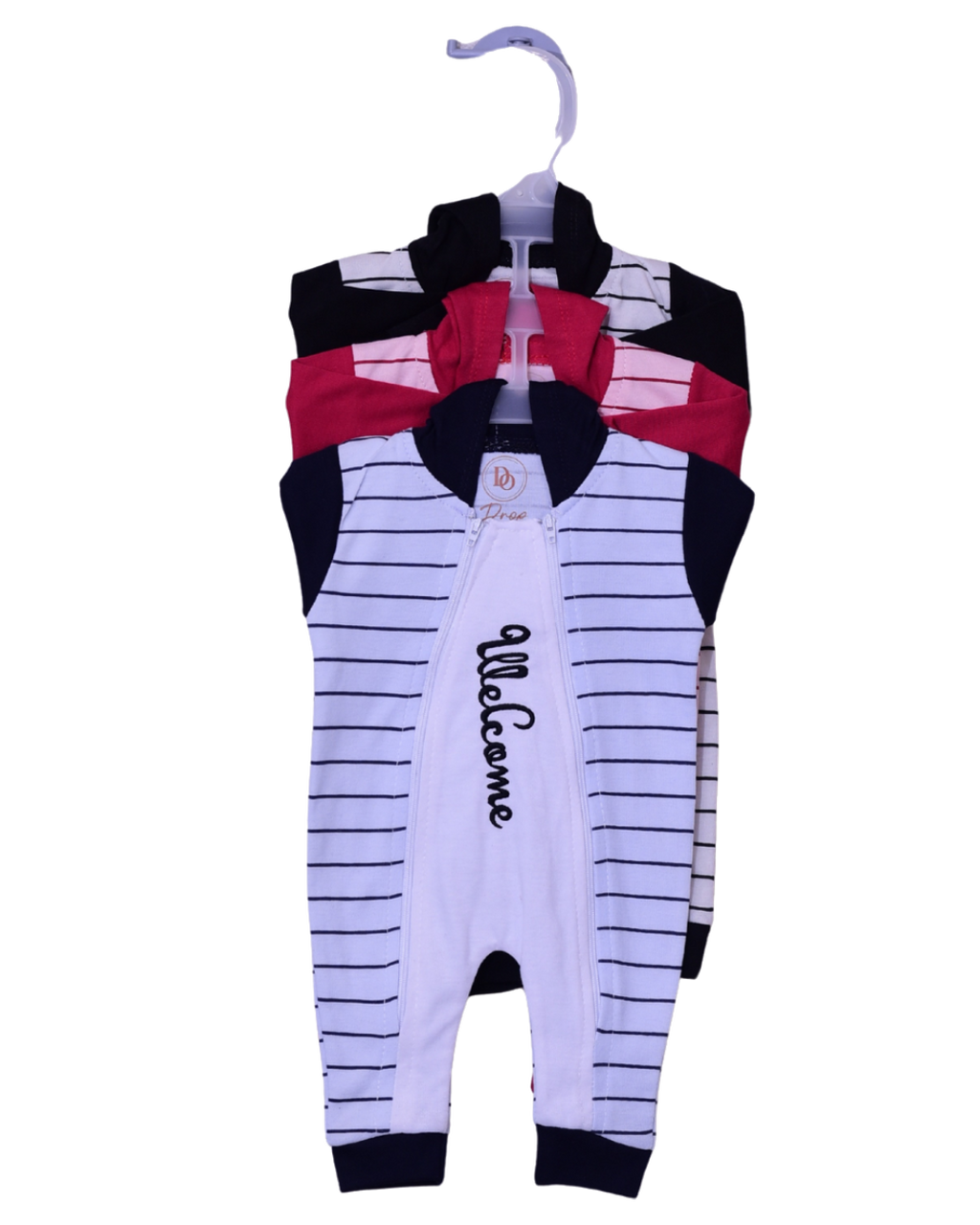 Newborn Baby Romper Knitted Long Sleeve Pack of 3