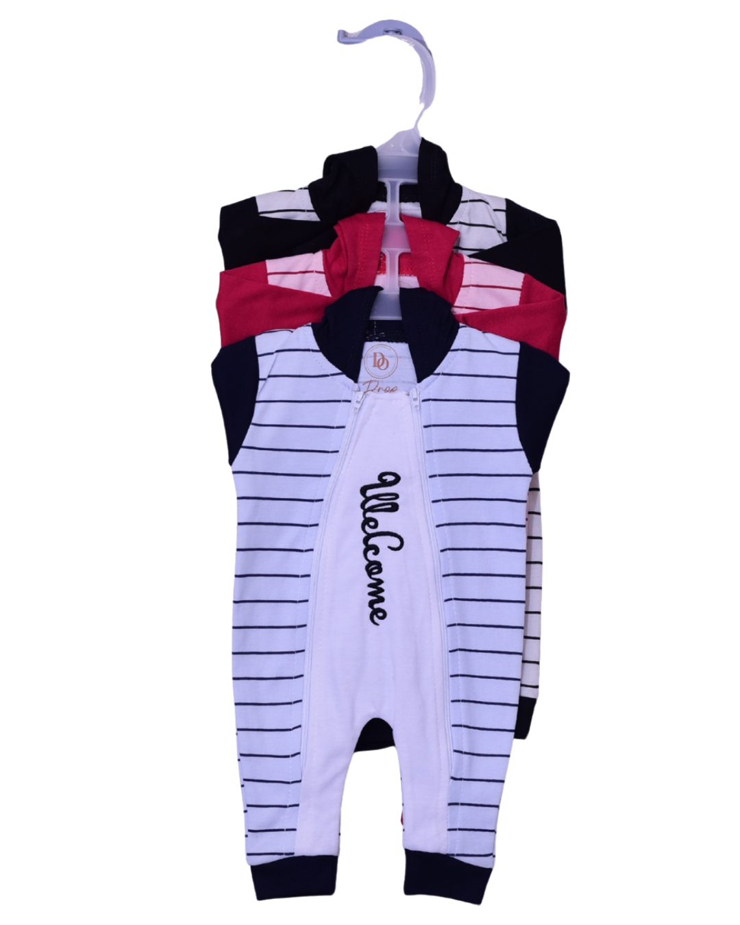 Newborn Baby Romper Knitted Long Sleeve Pack of 3